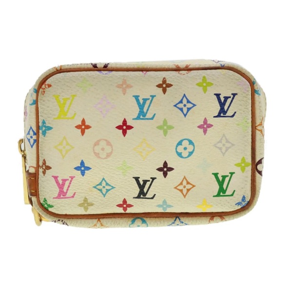 LOUIS VUITTON TAKASHI MURAKAMI MULTICOLOR MINI POUCH🔥🔥🔥🔥 - Picture 4 of 10